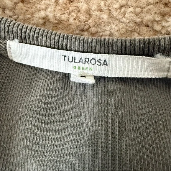 Tularosa Long sleeve green/grey top - Picture 2 of 2